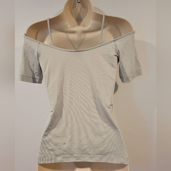 NWOT Reiss Cierra Strappy Off The Shoulder Top - Picture 7 of 8